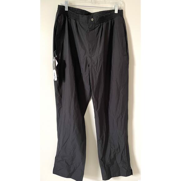 Sun Mountain Pants - Sun Mountain Athletic Rain Gear Teflon Windbreak Pants Black Size XXL NEW